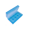 caixa de bateria azul do li-íon da cor 2pcs